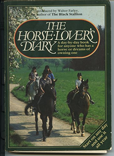 Imagen de archivo de The Horse Lover's Diary a la venta por Wonder Book