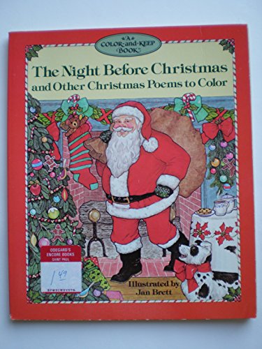 Imagen de archivo de The Night Before Christmas and Other Christmas Poems to Color (Color and Keep Books) a la venta por SecondSale