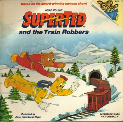 Stock image for SUPERTED & TRAIN ROBBR (Random House Pictureback) for sale by Wonder Book