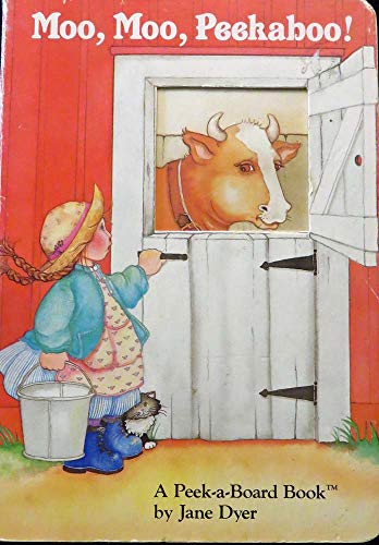 Beispielbild fr Moo Moo Peekaboo - a Peek-a-Board Book (Peek-A-Boo Books) zum Verkauf von WorldofBooks