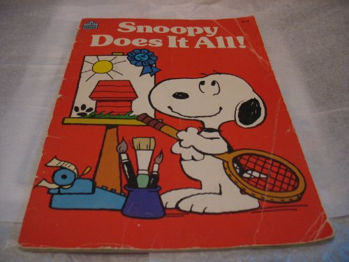 Stock image for Snoopy Does it All! for sale by Ageless Pages