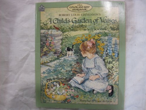 Imagen de archivo de A Child's Garden of Verses A Color-and -Keep Storybook a la venta por SecondSale