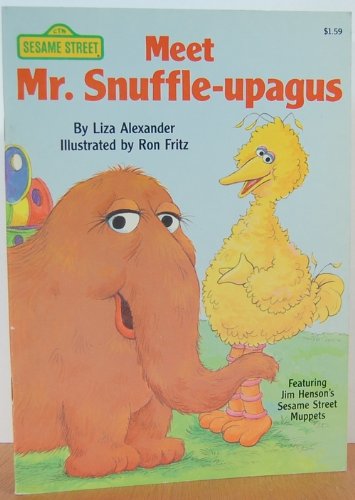 Imagen de archivo de Meet Mr. Snuffle-upagus a la venta por Once Upon A Time Books