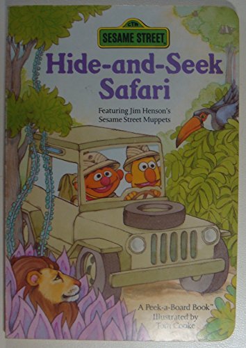 9780394894744: Sesame Street Hide-And-Seek Safari