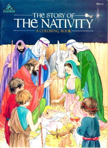 9780394896991: The Story of the Nativity/Coloring Book