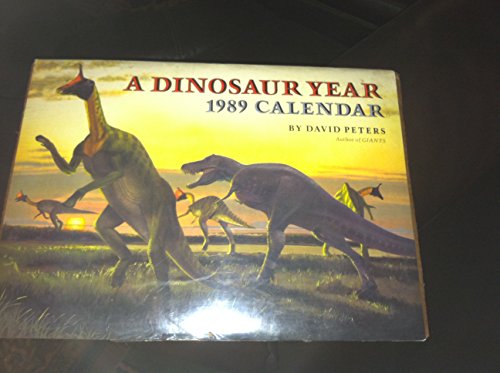 Dinosaur Years'89 Cal (9780394897493) by Peters, David
