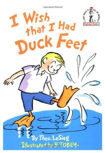 9780394897776: I WISH DUCK FEET-PKG (Beginner Library/Audio Cassette and Book)