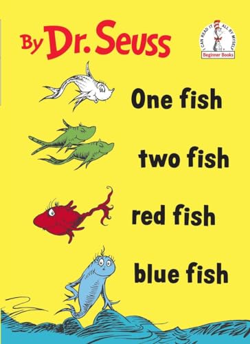 Imagen de archivo de One Fish Two Fish Red Fish Blue Fish (Beginner Books(R)) a la venta por Goodwill