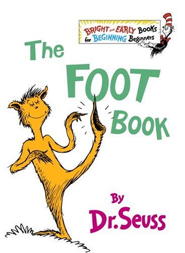 Stock image for The Foot Book (Bright & Early Books(R)) for sale by HPB-Diamond