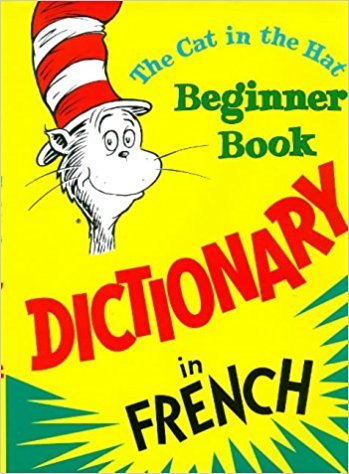 9780394910635: Cat in the Hat Beginner Book Dictionary in French