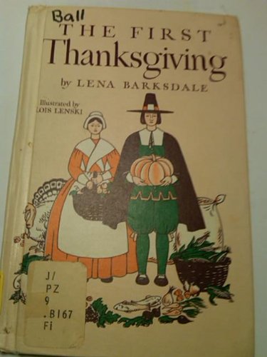 Stock image for First Thanksgiving for sale by Better World Books