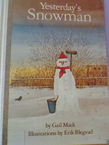 Beispielbild fr Yesterday's Snowman zum Verkauf von Irish Booksellers