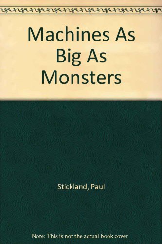 9780394939131: Machines As Big As Monsters