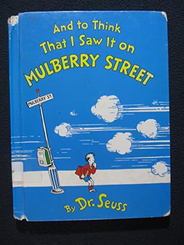 Beispielbild fr And to Think That I Saw It on Mulberry Street zum Verkauf von Better World Books