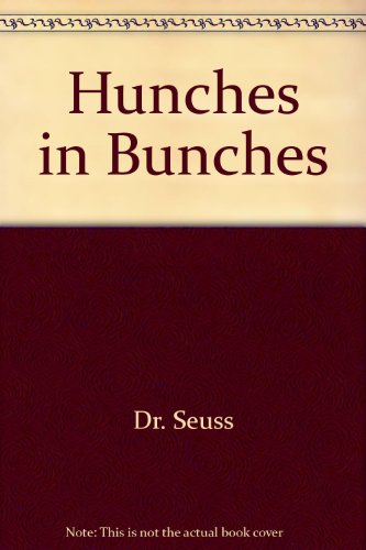 9780394955025: Hunches in Bunches