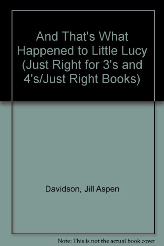 Beispielbild fr THAT'S WHAT HAP L LUCY (Just Right Books) zum Verkauf von Wonder Book