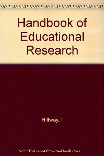 9780395046326: Handbook of Educational Research