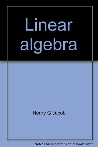 Imagen de archivo de Linear Algebra a la venta por BookDepart
