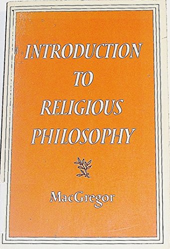Beispielbild fr Introduction to Religious Philosophy zum Verkauf von Better World Books