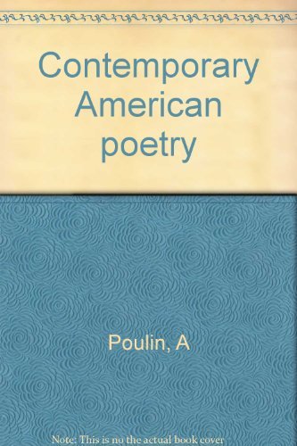 Stock image for Contemporary American poetry for sale by ThriftBooks-Atlanta