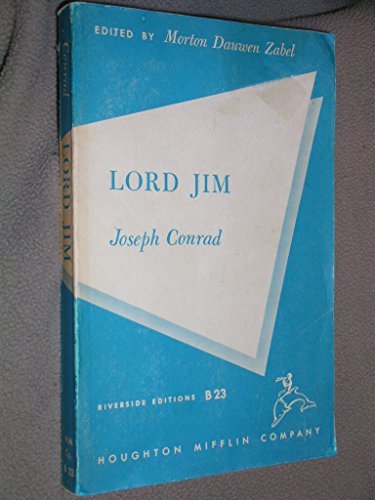 9780395051214: Lord Jim (Riverside editions)