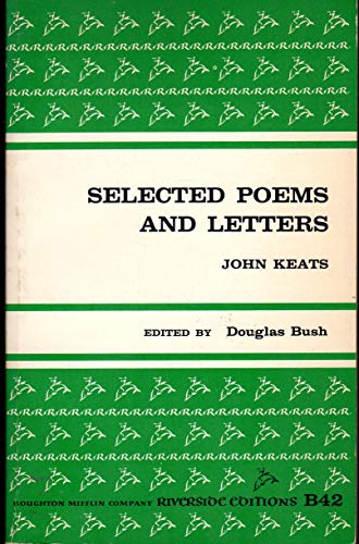 9780395051405: Selected Poems and Letters (Riverside Editions S.)