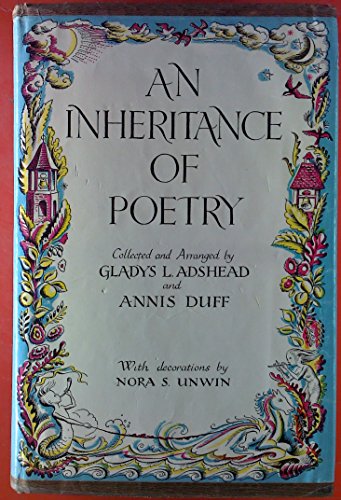 Beispielbild fr Inheritance of Poetry zum Verkauf von Better World Books