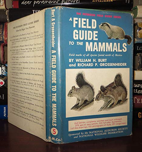 Beispielbild fr A Field Guide to Mammals: Field marks of all species found north of the Mexican boundry zum Verkauf von Adams Shore Books