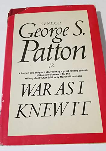 9780395080740: War as I Knew it