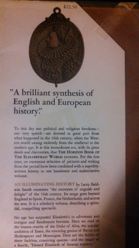 9780395082010: The Horizon Book of the Elizabethan World