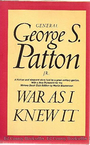 9780395087046: War As I Knew It