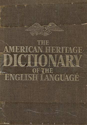 9780395090664: The American Heritage Dictionary of the English Language