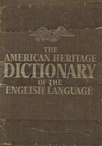 9780395090664: American Heritage Dictionary of the English Language