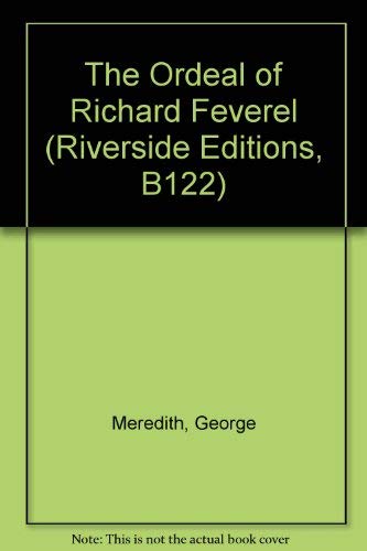 Imagen de archivo de The Ordeal of Richard Feverel a la venta por Sleepy Hollow Books