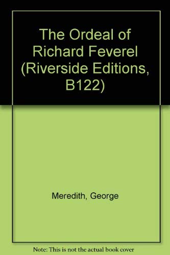 Stock image for The Ordeal of Richard Feverel for sale by Sleepy Hollow Books