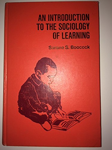 Beispielbild fr An Introduction to the Sociology of Learning zum Verkauf von Anybook.com