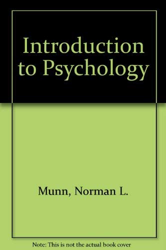 Stock image for Introduction to psychology for sale by Canal Bookyard