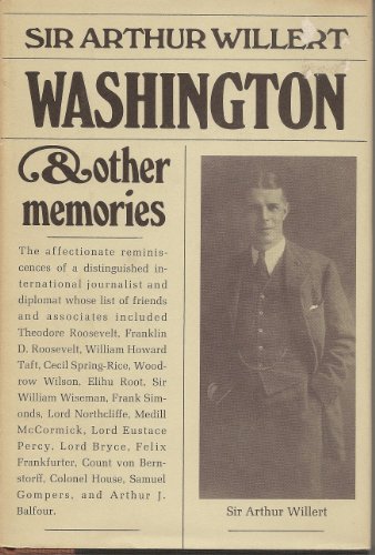 9780395127278: Title: Washington and other memories