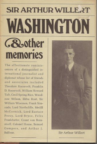 Stock image for Washington and Other Memories for sale by Better World Books