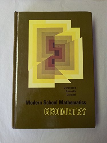 Imagen de archivo de Modern School Mathematics Geometry a la venta por Once Upon A Time Books