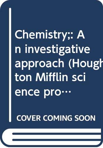 Imagen de archivo de Chemistry: An Investigative Approach a la venta por ThriftBooks-Atlanta