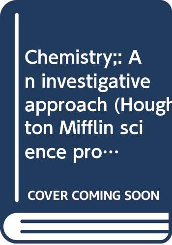 Stock image for Chemistry: An Investigative Approach for sale by ThriftBooks-Atlanta