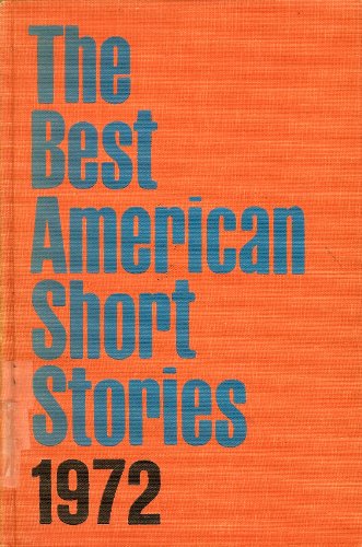 Imagen de archivo de Best American Short Stories 1972 a la venta por GoldenWavesOfBooks