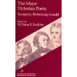 9780395140246: The Major Victorian Poets: Tennyson, Browning, Arnold.
