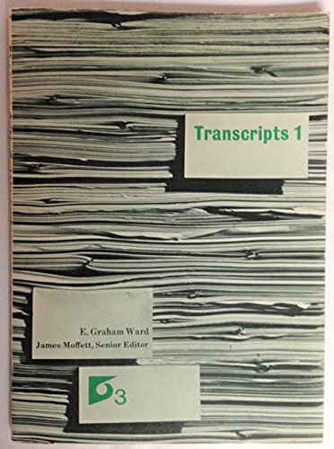 Stock image for Transcripts 1 [Transcripts One] for sale by Katsumi-san Co.