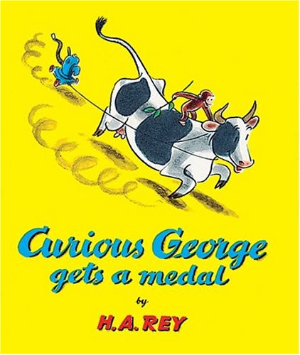 Imagen de archivo de Curious George Gets a Medal a la venta por BookMarx Bookstore