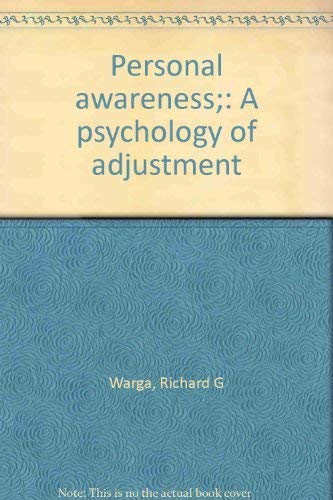 Stock image for Personal Awareness : A Psychology of Adjustment for sale by Better World Books