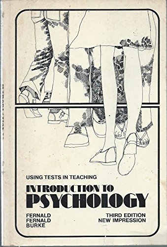 Stock image for USING TESTS in TEACHING INTRODUCTION to PSYCHOLOGY * for sale by L. Michael