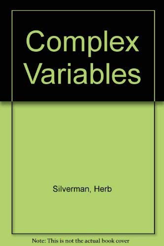 Stock image for Complex variables for sale by HPB-Red