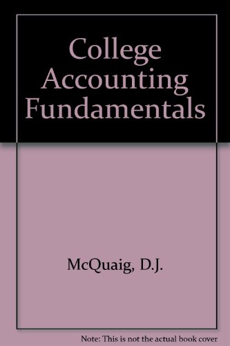 Stock image for College accounting fundamentals for sale by HPB-Red